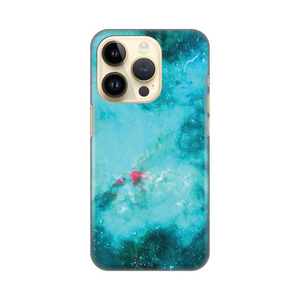 Silikonska maska / futrola print za iPhone 14 Pro Marbel Sky.