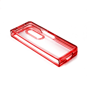 Maska / futrola providna TPU za Samsung F936B Samsung F936 Galaxy Z Fold 4 crvena.