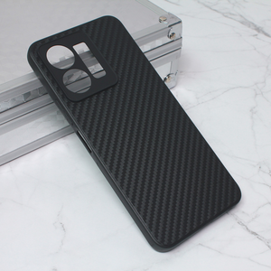 Maska / futrola Carbon fiber za Vivo Y22s/Y35 crna.