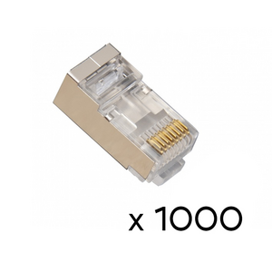 Konektor RJ45 metal CAT 6 8P8C JWD-AD82 1000 kom (metal).