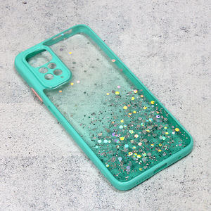 Maska / futrola Frame Glitter za Xiaomi Redmi Note 11 Pro 4G/5G/Note 12 Pro 4G mint.