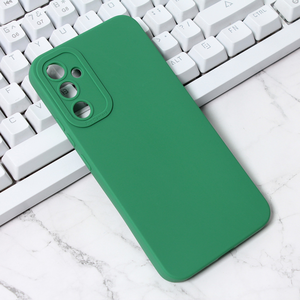 Maska / futrola Silikon Pro Camera za Samsung A346 Galaxy A34 5G 5G tamno zelena.