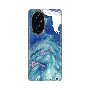 Silikonska maska / futrola print za Huawei Honor 200 Blue Marble.