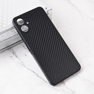 Maska / futrola Carbon fiber za Samsung A065F Galaxy A06 crna.