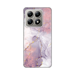 Silikonska maska / futrola print za Xiaomi 14T Pink Marble.