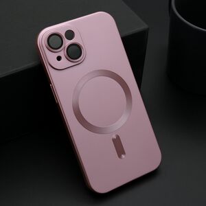 Maska / futrola ELEGANT MAGSAFE za iPhone 15 roze (MS).