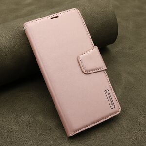 Maska / futrola na preklop HANMAN II za Xiaomi Redmi Note 13 5G svetlo roze (MS).