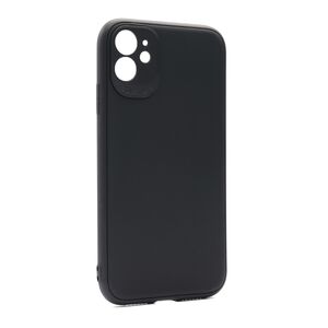 Maska / futrola Soft 3D camera za Iphone 11 crna (MS).