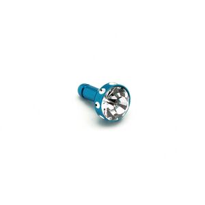 Kapica slušalice 3,5 mm charm velika plava.