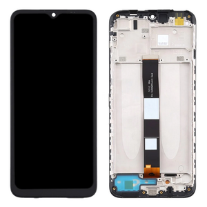 LCD displej za Xiaomi Redmi 9C/ 9A + touchscreen crni + frame black.