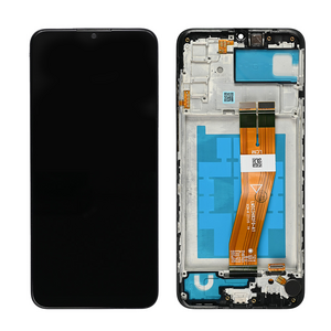 LCD displej za Samsung A025/Galaxy A02s (161mm) + touchscreen + frame crni FULL original-SP.