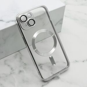 Maska / futrola CAMERA PROTECT MagSafe za iPhone 15 Plus srebrna (MS).