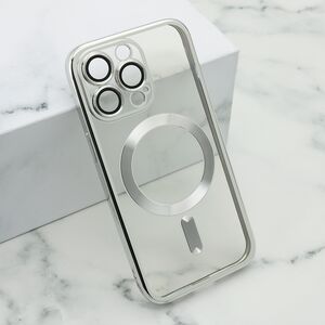 Maska / futrola CAMERA PROTECT MagSafe za iPhone 13 Pro (6.1) srebrna (MS).
