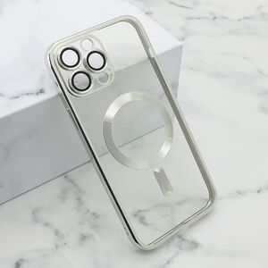 Maska / futrola CAMERA PROTECT MagSafe za iPhone 13 Pro Max (6.7) srebrna (MS).
