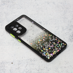 Maska / futrola Frame Glitter za Samsung A336 Galaxy A33 5G crna.