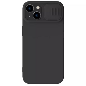 Maska / futrola Nillkin CamShield Silky za iPhone 15 Plus crna.