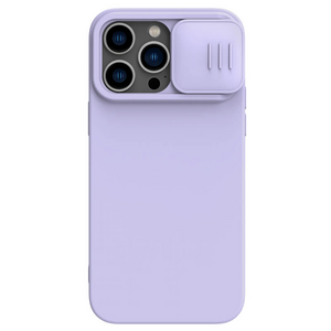 Maska / futrola Nillkin CamShield Silky za iPhone 14 Pro ljubicasta.