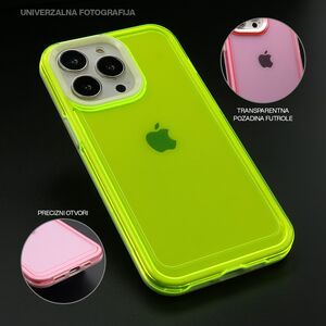 Maska / futrola GUMMY COLOR za iPhone 14 Pro Max (6.7) crna (MS).