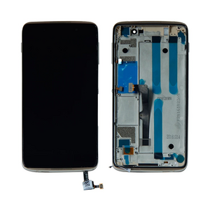 LCD displej za Alcatel idol 4/OT-6055+touch screen crni+frame zlatni.