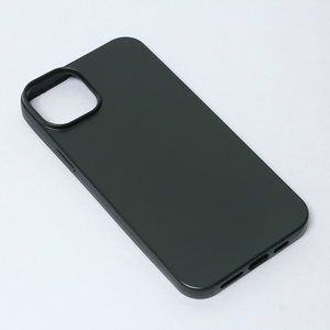 Silikonska maska / futrola ultra tanka za iPhone 14 Plus mat crna.