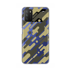 Silikonska maska / futrola print ultra tanka za Xiaomi Poco M3 Army Pattern.