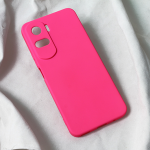 Maska / futrola Teracell Soft Velvet za Huawei Honor 90 Lite pink.