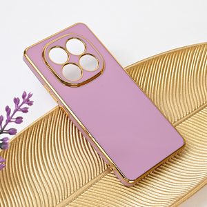 Maska / futrola Color TPU za Xiaomi Redmi Note 14 Pro 5G ljubicasta.