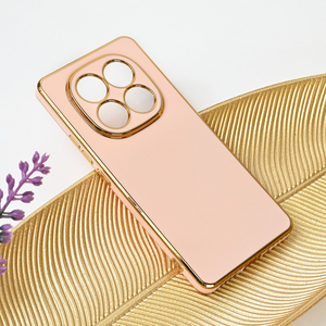 Maska / futrola Color TPU za Xiaomi Redmi Note 14 Pro 5G roze.