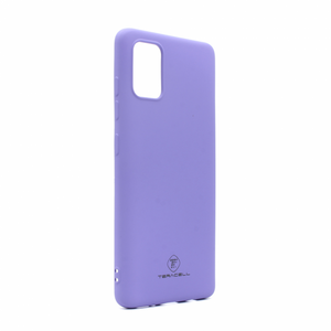 Silikonska maska / futrola Teracell Giulietta za Samsung A515F Galaxy A51 mat ljubicasta.