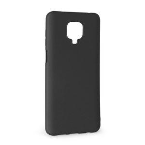 Silikonska maska / futrola Teracell Giulietta za Xiaomi Redmi Note 9 Pro/Note 9 Pro Max/Note 9S mat crna.