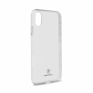 Silikonska maska / futrola Teracell Giulietta za iPhone X/XS providna.