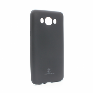 Silikonska maska / futrola Teracell Giulietta za Samsung J710F Galaxy J7 (2016) mat crna.