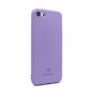 Silikonska maska / futrola Teracell Giulietta za iPhone 7/8/SE (2020)/SE (2022) mat ljubicasta.