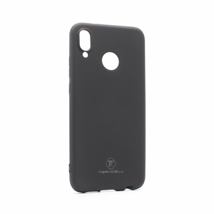 Silikonska maska / futrola Teracell Giulietta za Huawei P20 Lite mat crna.