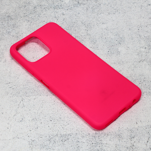 Silikonska maska / futrola Teracell Giulietta za Huawei Honor X8 mat pink.