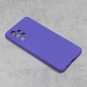 Silikonska maska / futrola Teracell Giulietta za Samsung A336 Galaxy A33 5G mat ljubicasta.