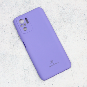 Silikonska maska / futrola Teracell Giulietta za Xiaomi Redmi Note 10/Redmi Note 10S mat ljubicasta.