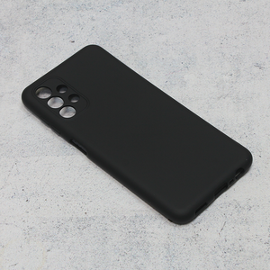 Silikonska maska / futrola Teracell Giulietta za Samsung A135 Galaxy A13 4G mat crna.