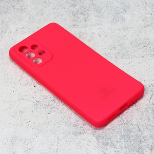Silikonska maska / futrola Teracell Giulietta za Samsung A336 Galaxy A33 5G mat pink.