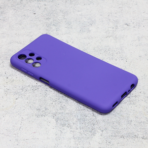 Silikonska maska / futrola Teracell Giulietta za Samsung A136 Galaxy A13 5G/A047 Galaxy A04s mat ljubicasta.