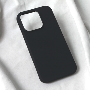 Maska / futrola Teracell Soft Velvet za iPhone 15 Pro 6.1 crna.