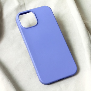 Maska / futrola Teracell Soft Velvet za iPhone 15 ljubicasta.