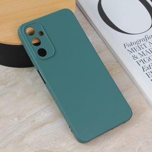 Silikonska maska / futrola Teracell Giulietta za Samsung A057 Galaxy A05s mat zelena.