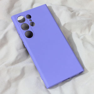 Maska / futrola Teracell Soft Velvet za Samsung S928B Galaxy S24 Ultra ljubicasta.