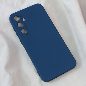 Maska / futrola Teracell Soft Velvet za Samsung A356B Galaxy A35 5G tamno plava.