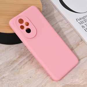 Silikonska maska / futrola Teracell Giulietta za Huawei Honor 200 mat roze.