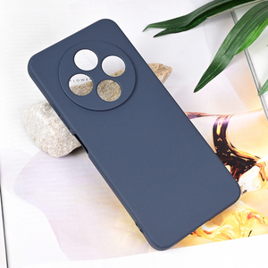 Maska / futrola Teracell Soft Velvet za Xiaomi Redmi 14C/Redmi A4 tamno plava.