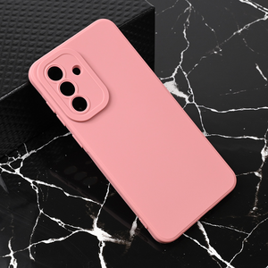 Silikonska maska / futrola Teracell Giulietta za Samsung A366 Galaxy A36 5G mat tamno roze.