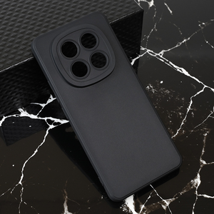 Silikonska maska / futrola Teracell Giulietta za Xiaomi Redmi Note 14 Pro Plus 5G mat crna.