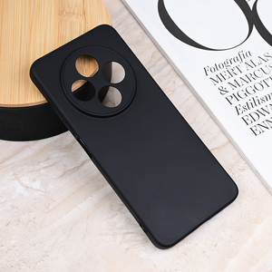 Silikonska maska / futrola Teracell Giulietta za Xiaomi Redmi 14C/Redmi A4 mat crna.